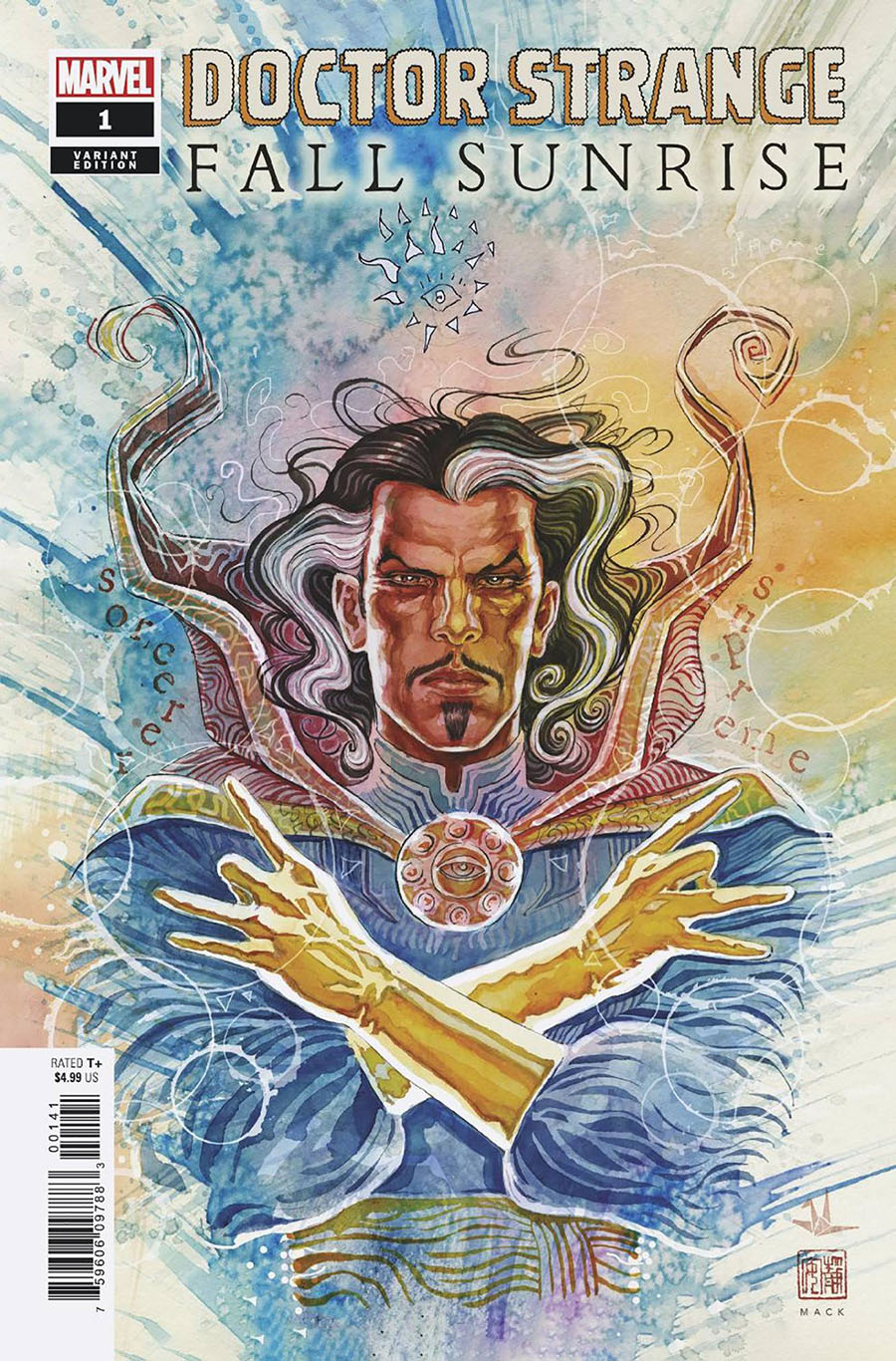 Doctor Strange Fall Sunrise #1 Cover E Incentive David Mack Variant Cover