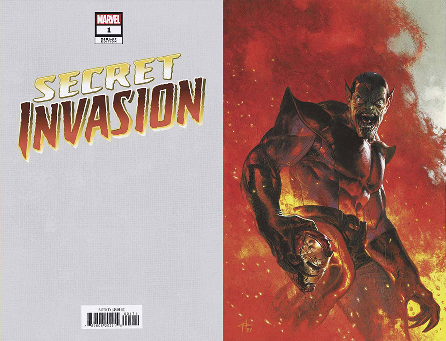 Secret Invasion Vol 2 #1 Cover F Incentive Gabriele Dell Otto Virgin Cover