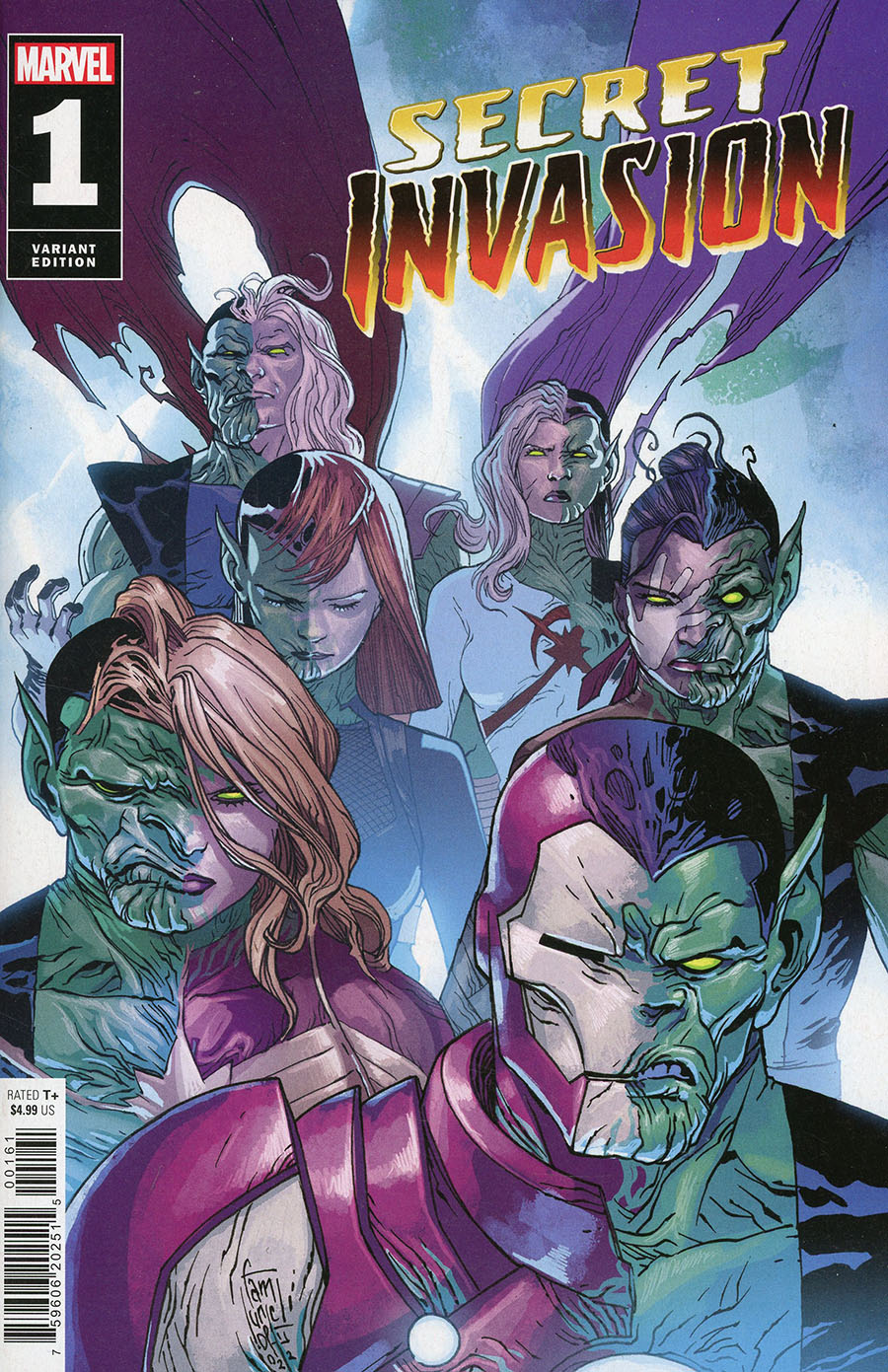 Secret Invasion Vol 2 #1 Cover E Incentive Giuseppe Camuncoli Variant Cover