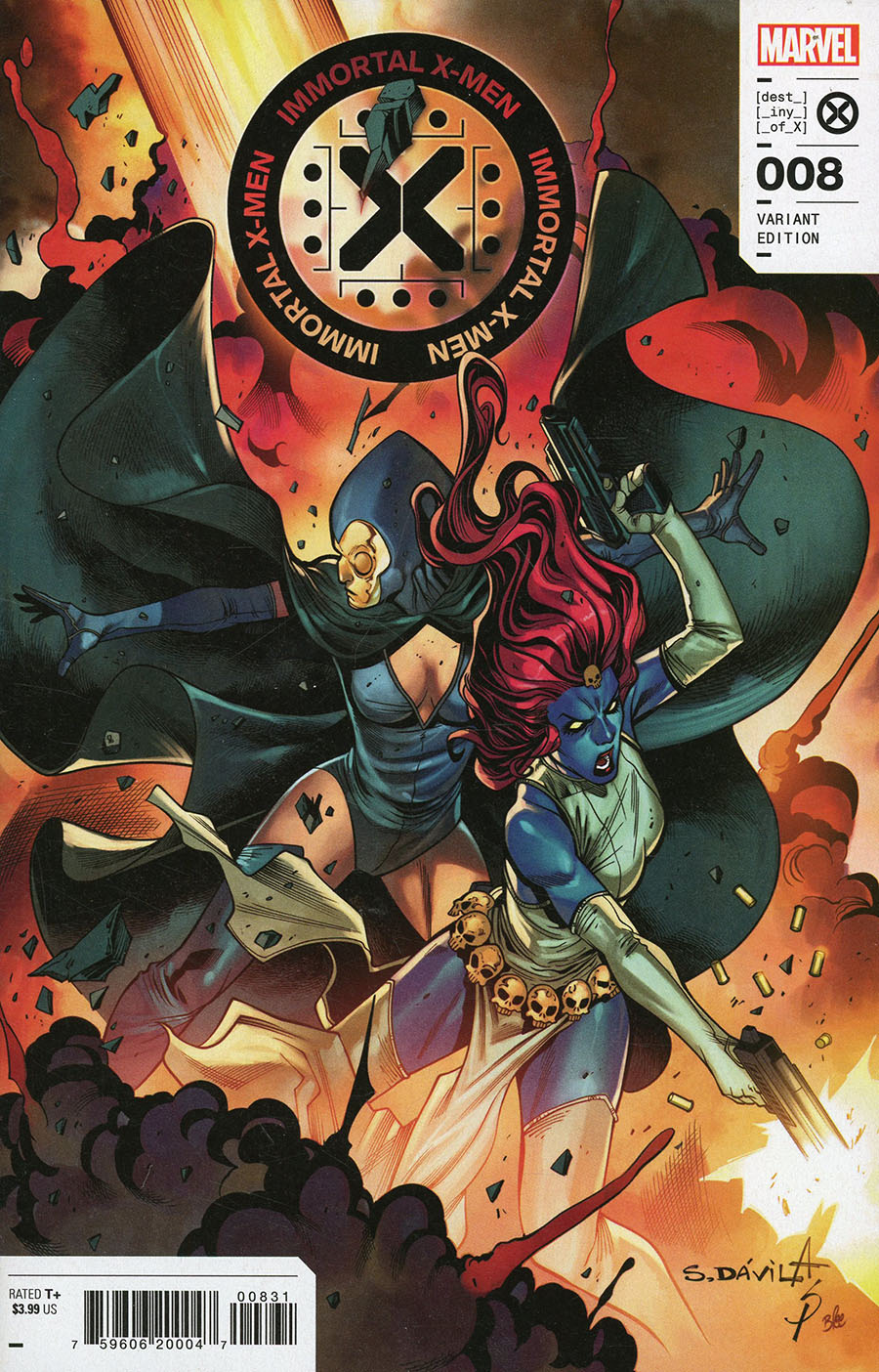 Immortal X-Men #8 Cover C Incentive Sergio Davila Variant Cover