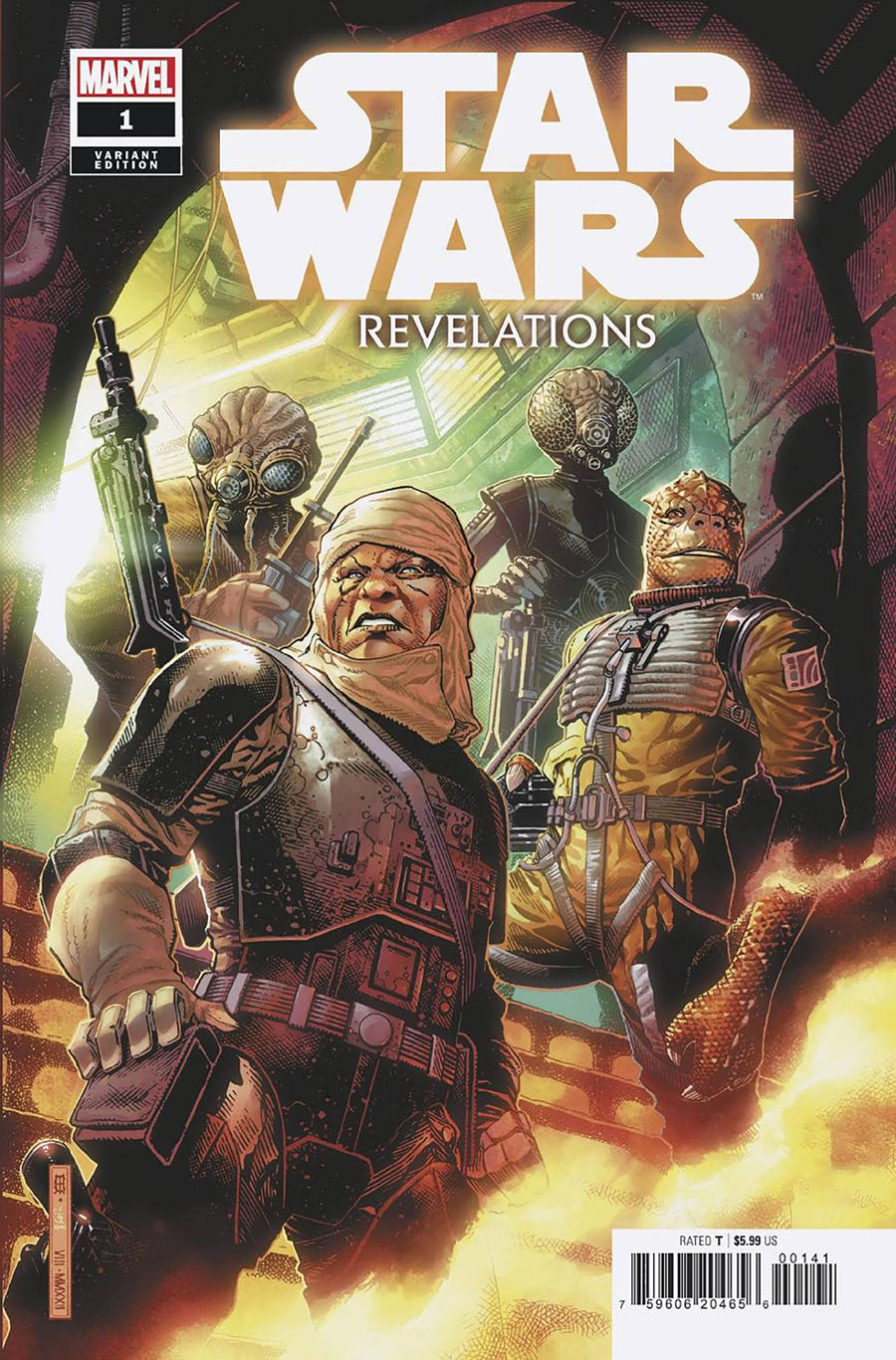 Star Wars Revelations #1 (One Shot) Cover D Incentive Jim Cheung Variant Cover