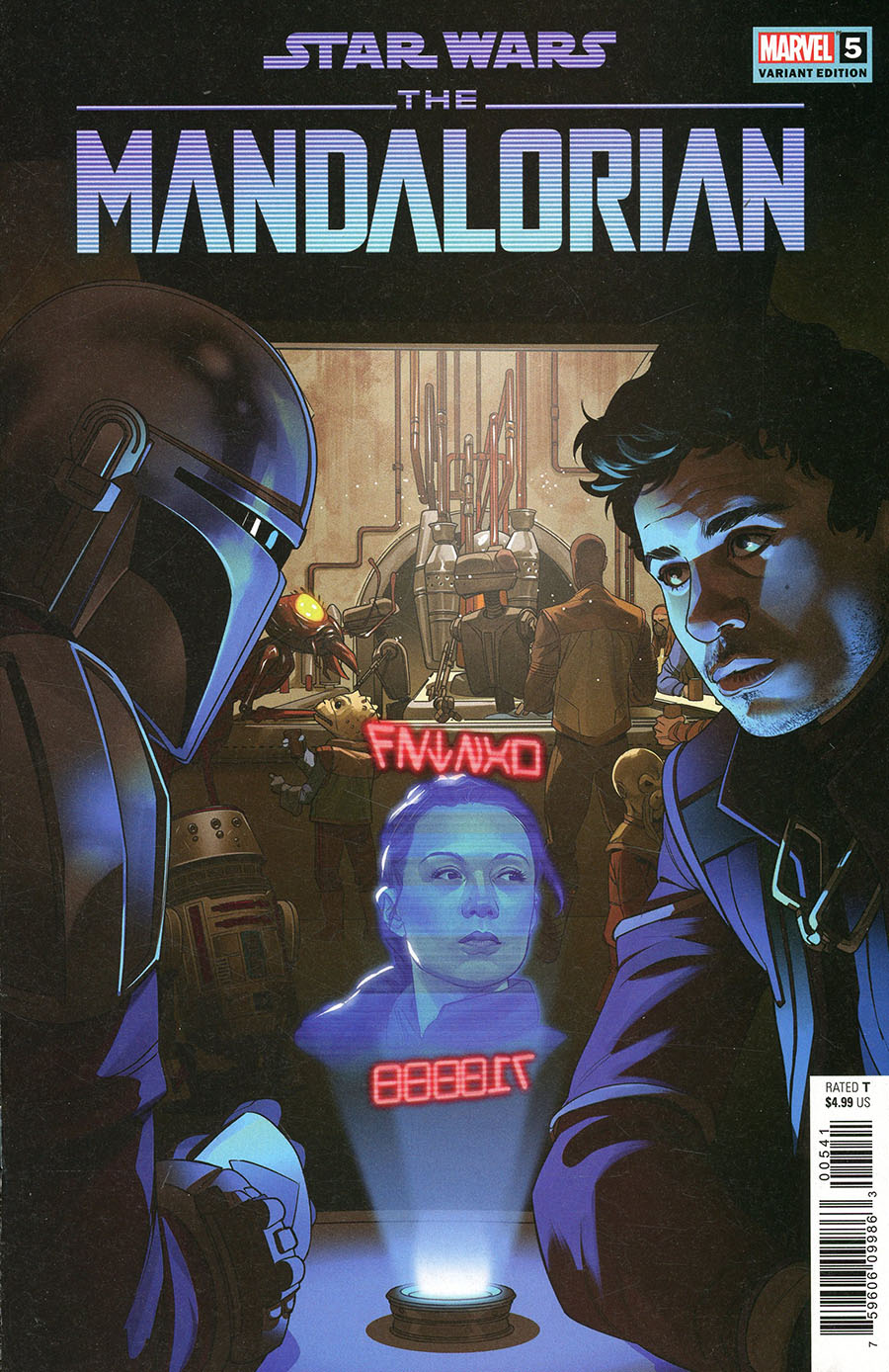 Star Wars The Mandalorian #5 Cover C Incentive Rachael Stott Variant Cover