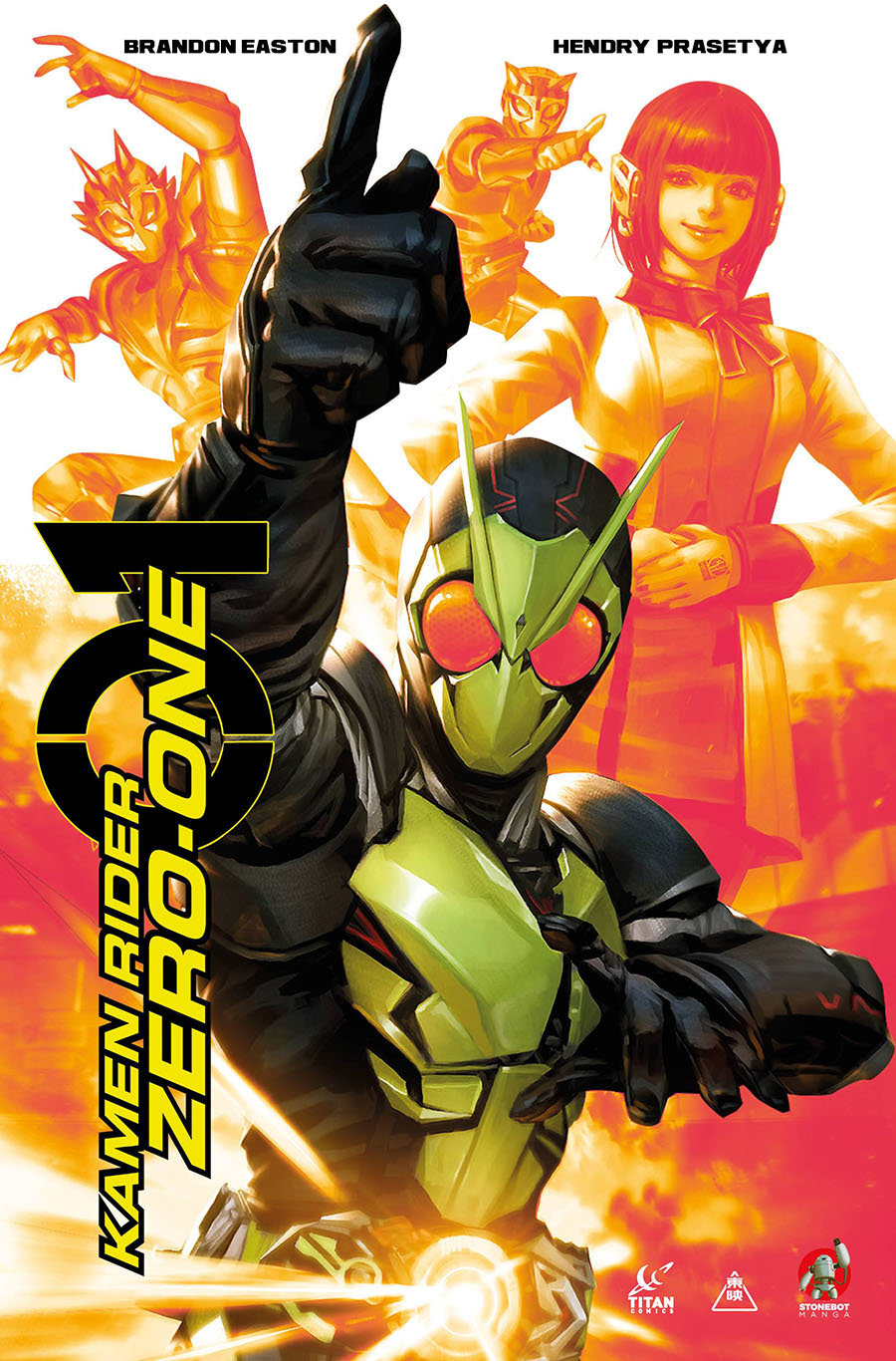 Kamen Rider Zero-One #1 Cover G Incentive Derrick Chew Copic Variant Cover