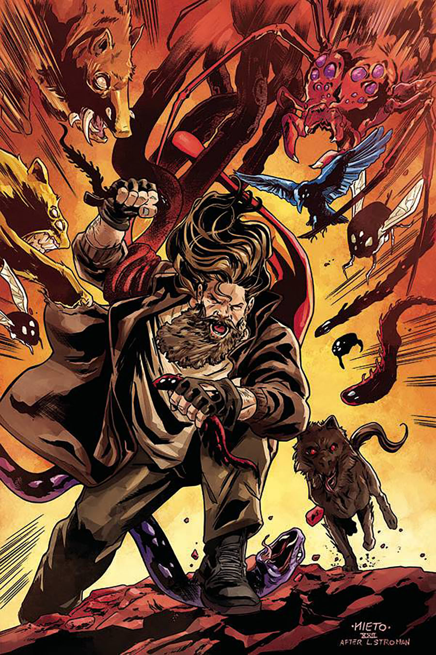 Boogyman #3 Cover F Incentive Carlos Nieto Ghost Rider 11 Parody Virgin Cover