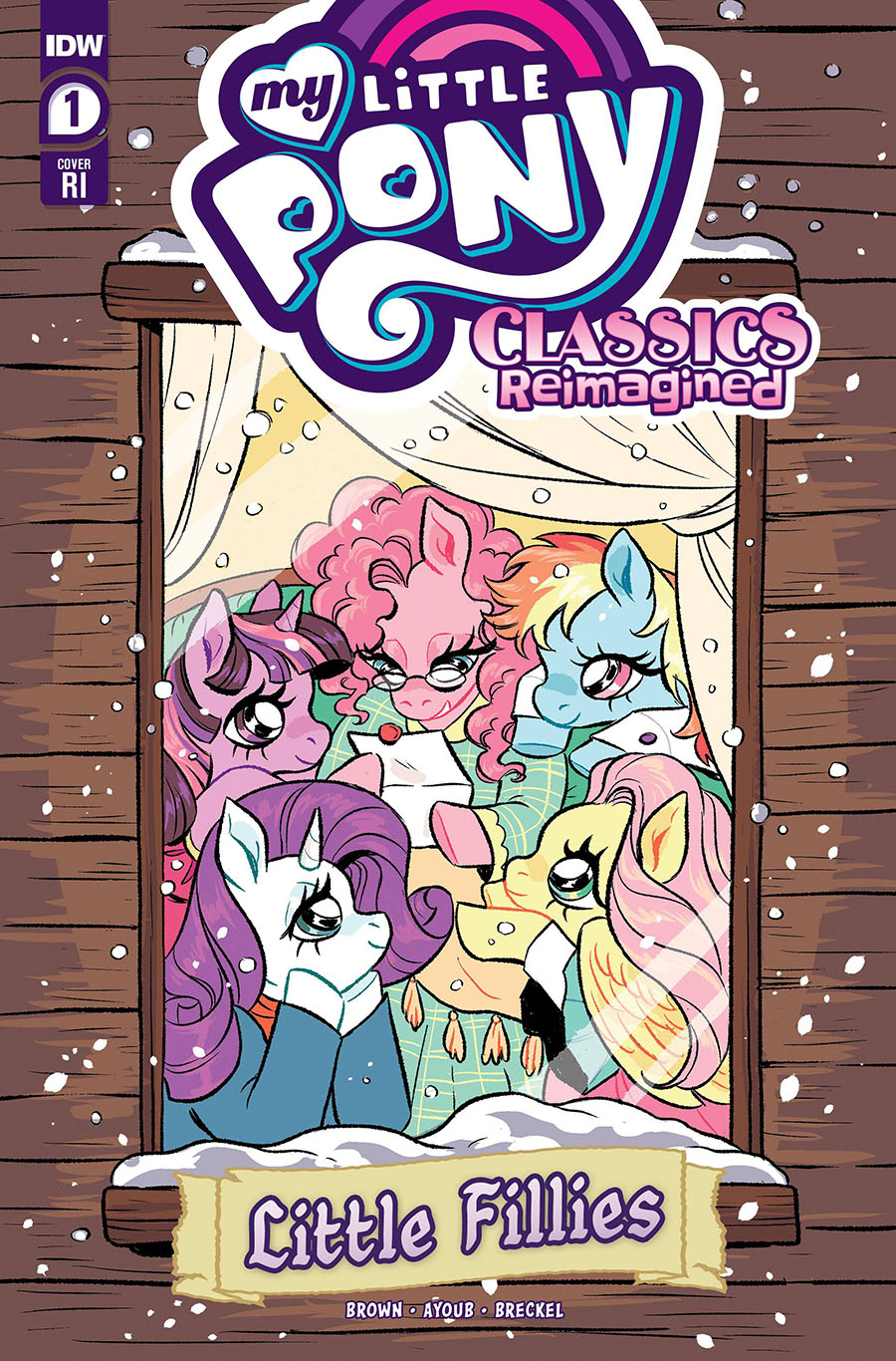 My Little Pony Classics Reimagined Little Fillies #1 Cover C Incentive Rose Bousamra Variant Cover