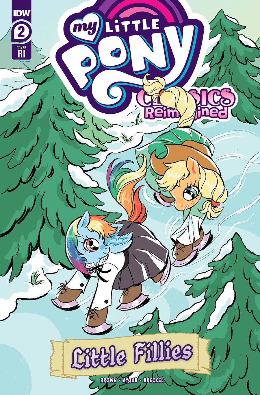 My Little Pony Classics Reimagined Little Fillies #2 Cover C Incentive Rose Bousamra Variant Cover