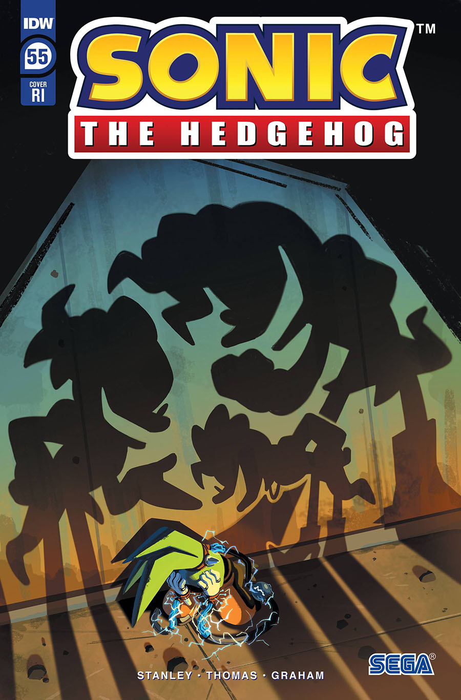 Sonic The Hedgehog Vol 3 #55 Cover C Incentive Nathalie Fourdraine Variant Cover
