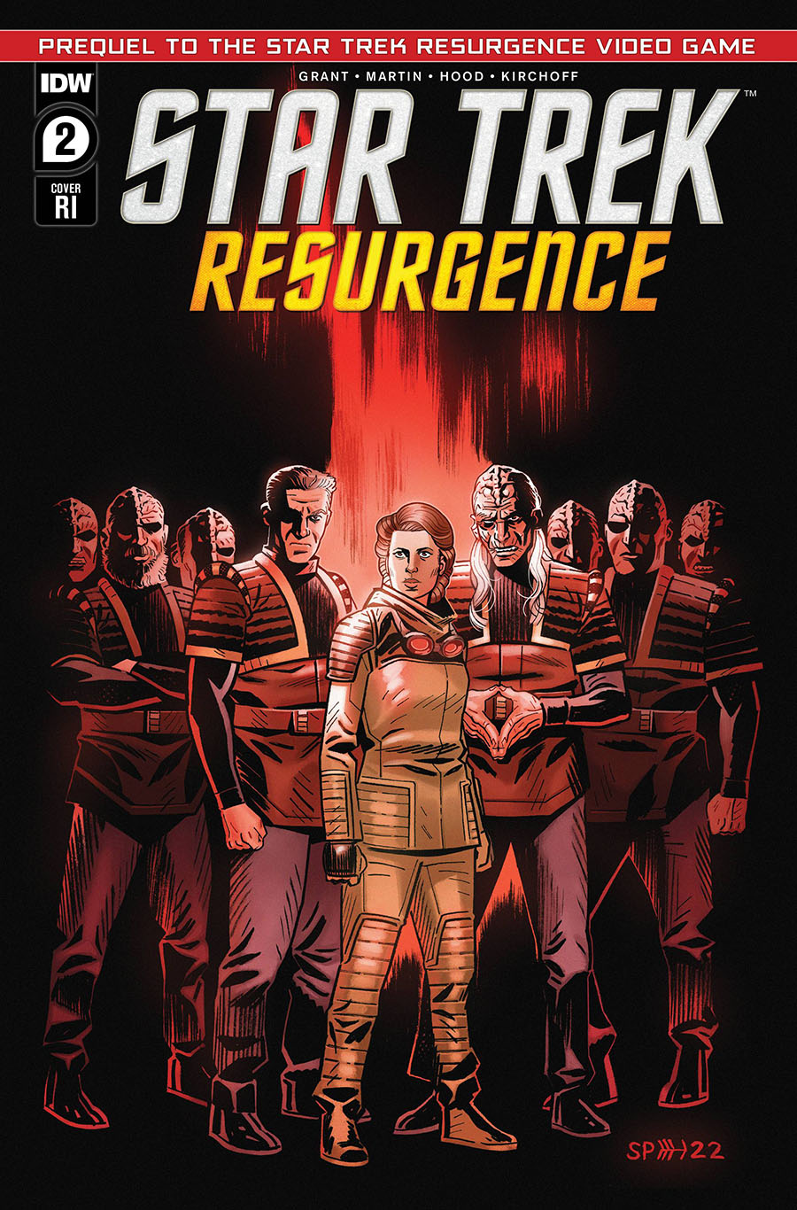 Star Trek Resurgence #2 Cover C Incentive Luke Sparrow Variant Cover