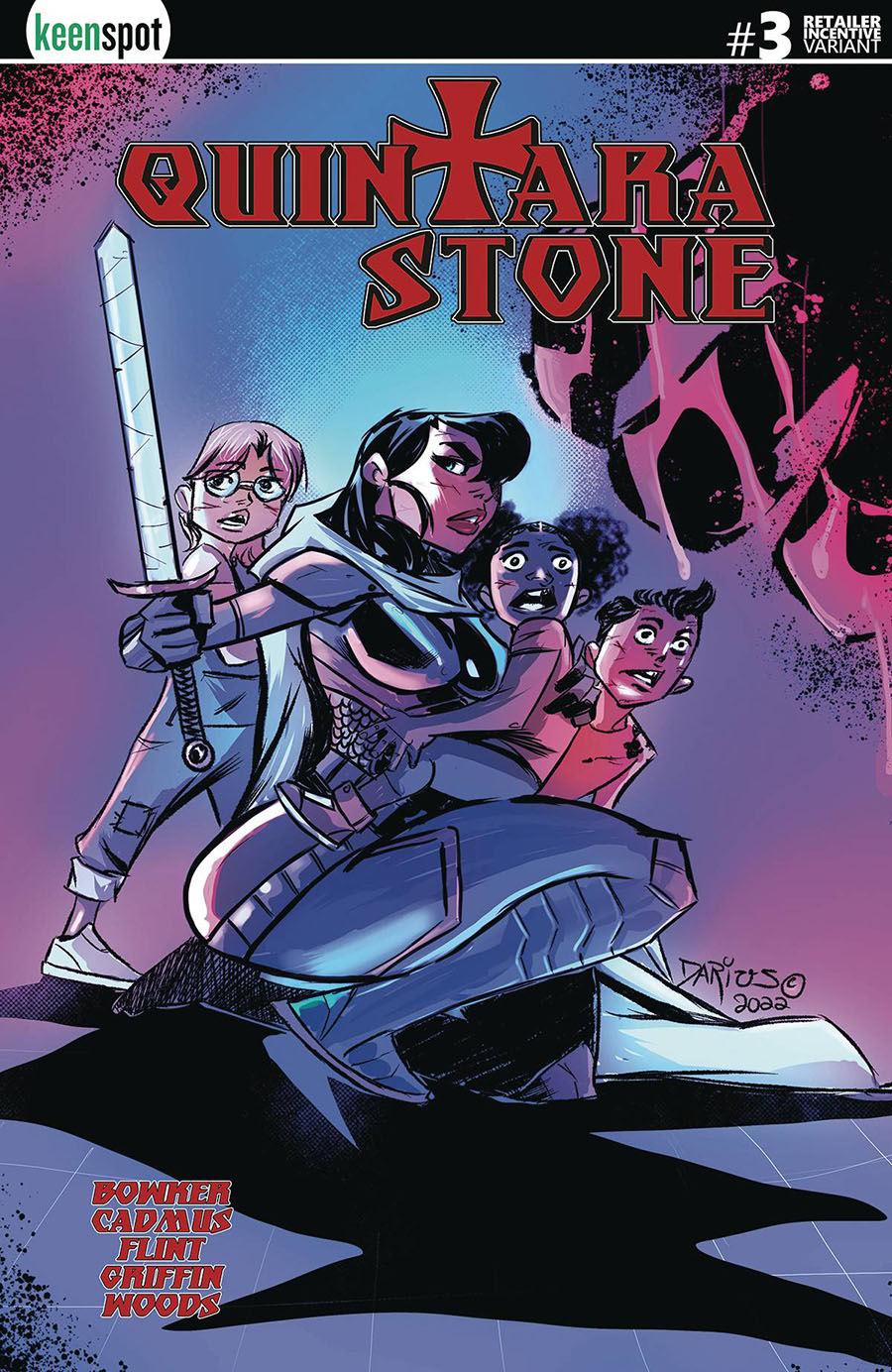 Quintara Stone #3 Cover D Incentive Darius Q Johnson Variant Cover