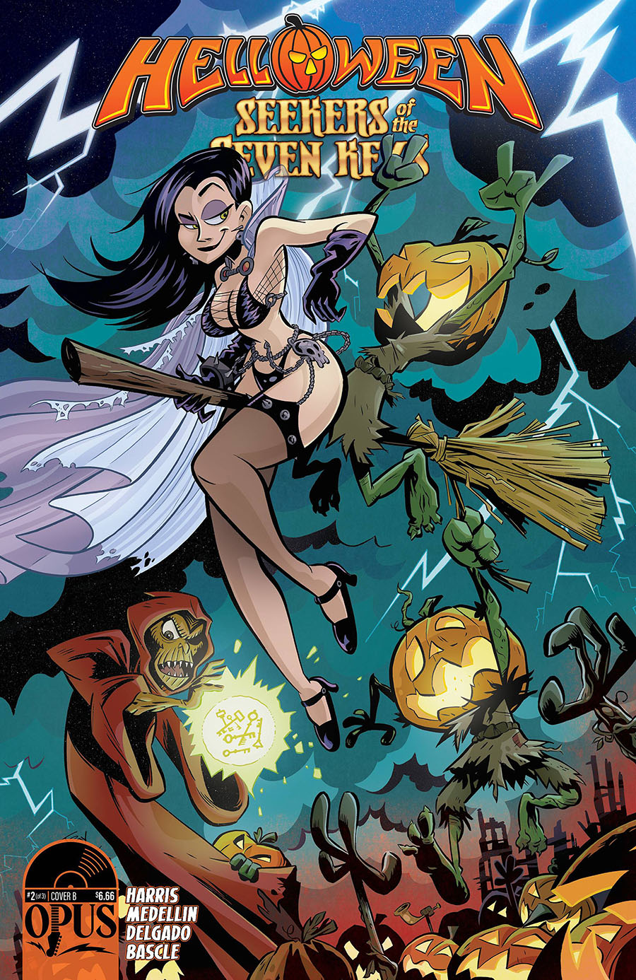 Helloween #2 Cover B Incentive Troy Little Variant Cover