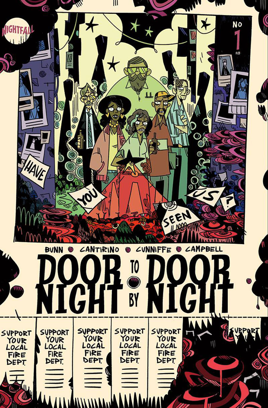 Door To Door Night By Night #1 Cover C Incentive Marie Enger Variant Cover