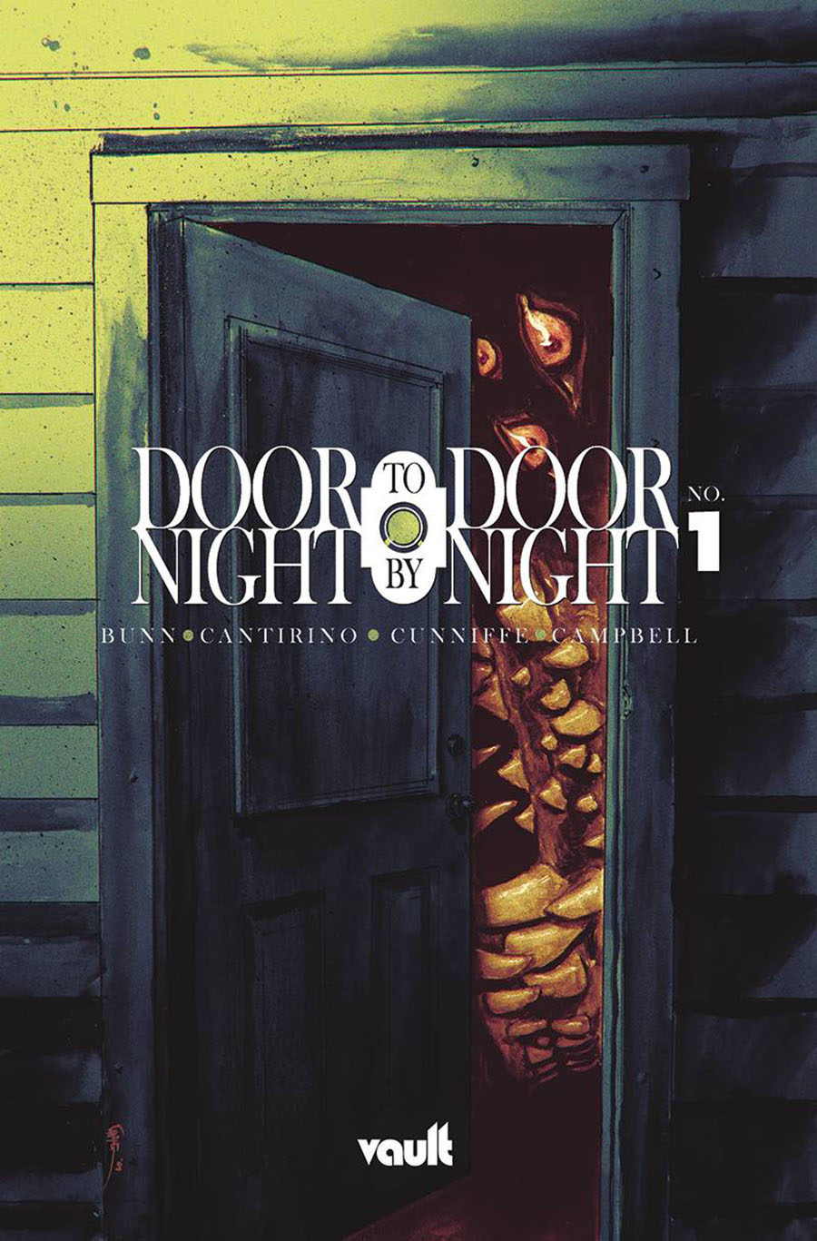 Door To Door Night By Night #1 Cover D Incentive Chris Shehan Variant Cover