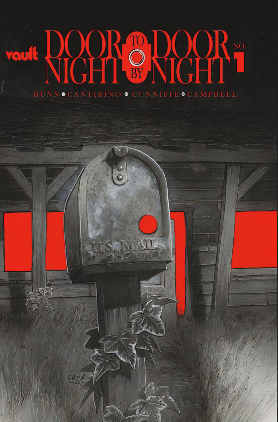 Door To Door Night By Night #1 Cover F Incentive Tyler Crook Variant Cover