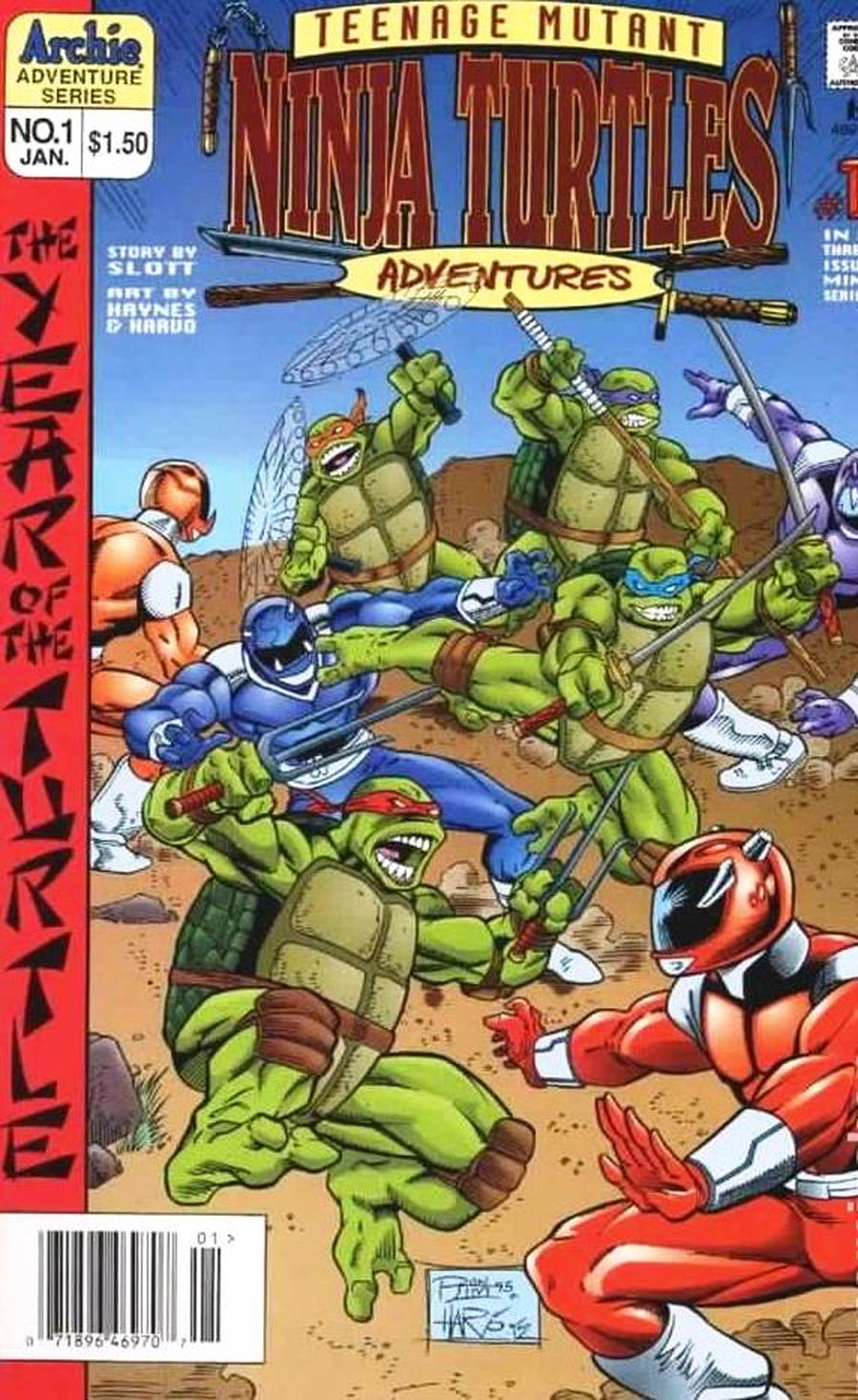 Teenage Mutant Ninja Turtles Adventures Year Of The Turtle #1