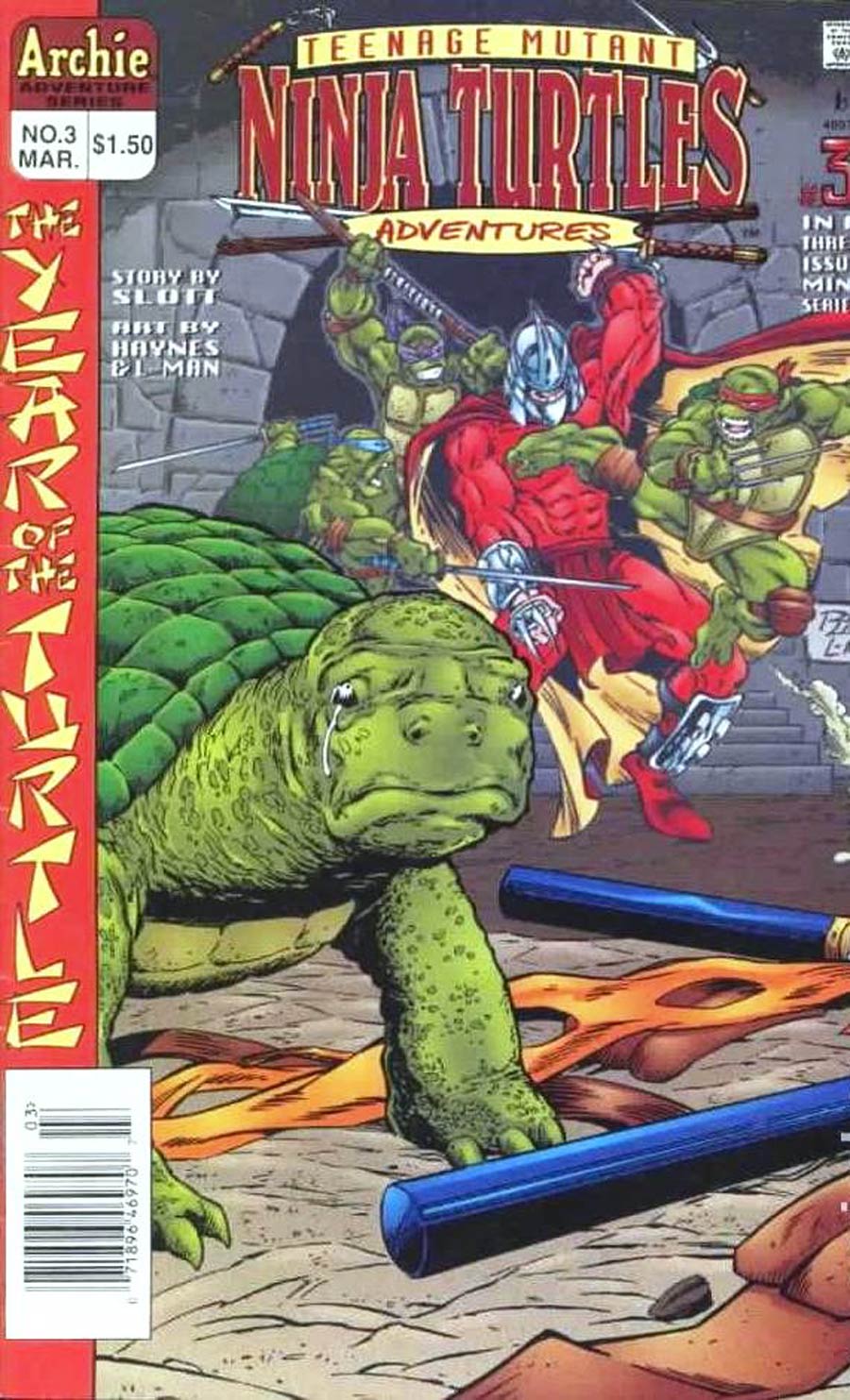 Teenage Mutant Ninja Turtles Adventures Year Of The Turtle #3