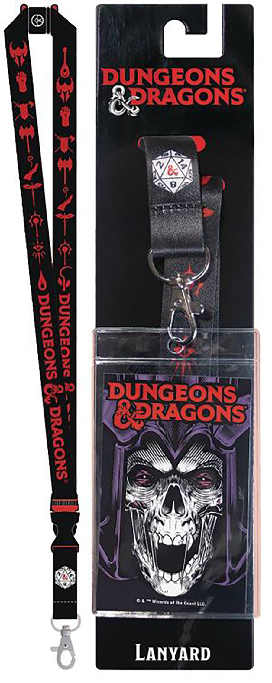 Magic The Gathering And Dungeons & Dragons Lanyard - Dungeons & Dragons