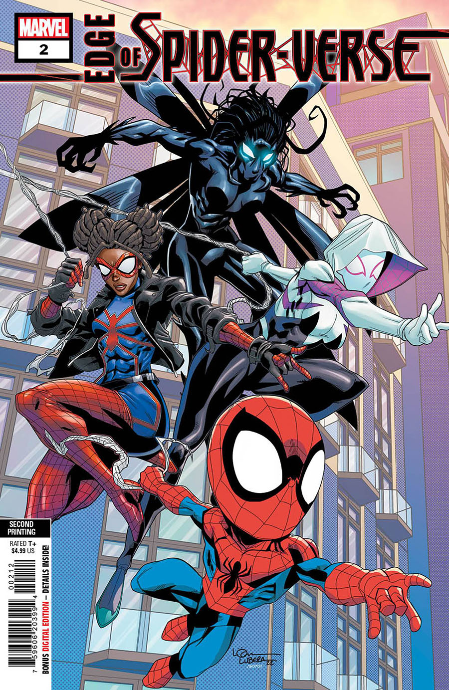 Edge Of Spider-Verse Vol 2 #2 Cover D 2nd Ptg Logan Lubera Variant Cover