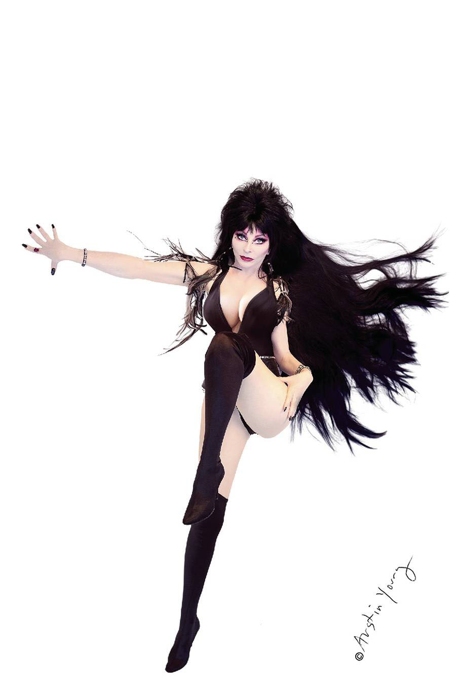 Elvira In Horrorland #4 Cover K Incentive Photo Virgin Cover