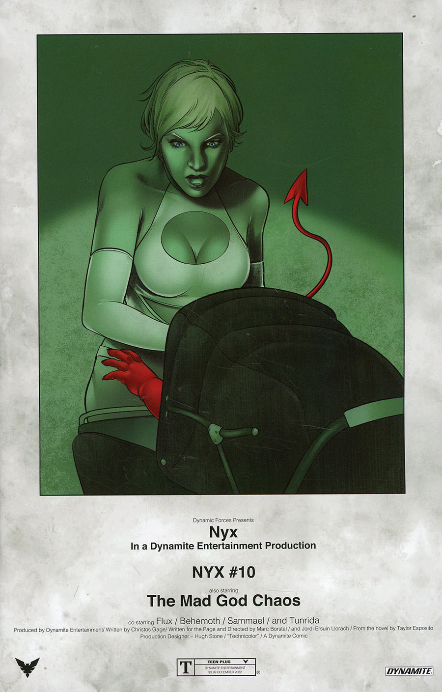 Nyx (Dynamite Entertainment) #10 Cover J Variant Alvaro Sarreseca Cover