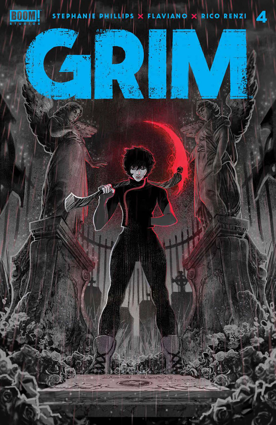 Grim #4 Cover H 2nd Ptg Flaviano Variant Cover