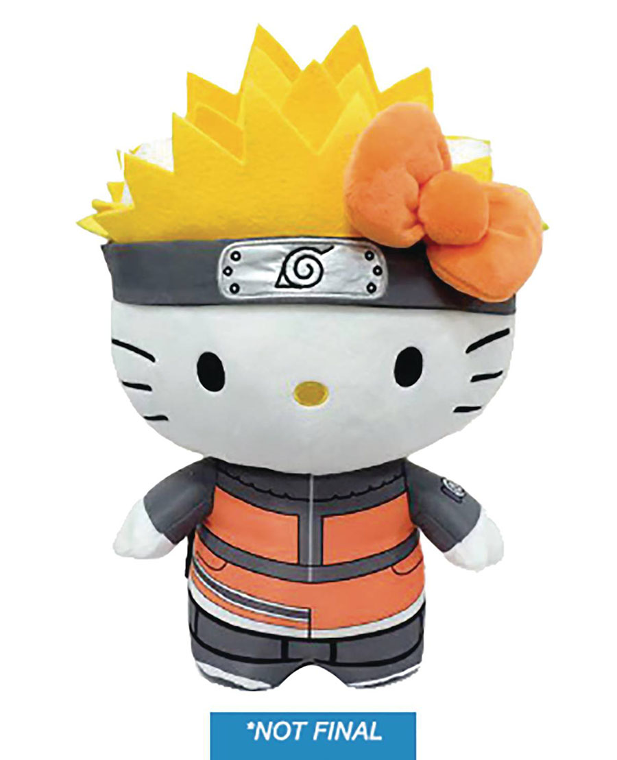 Naruto x Hello Kitty 13-Inch Plush - Naruto