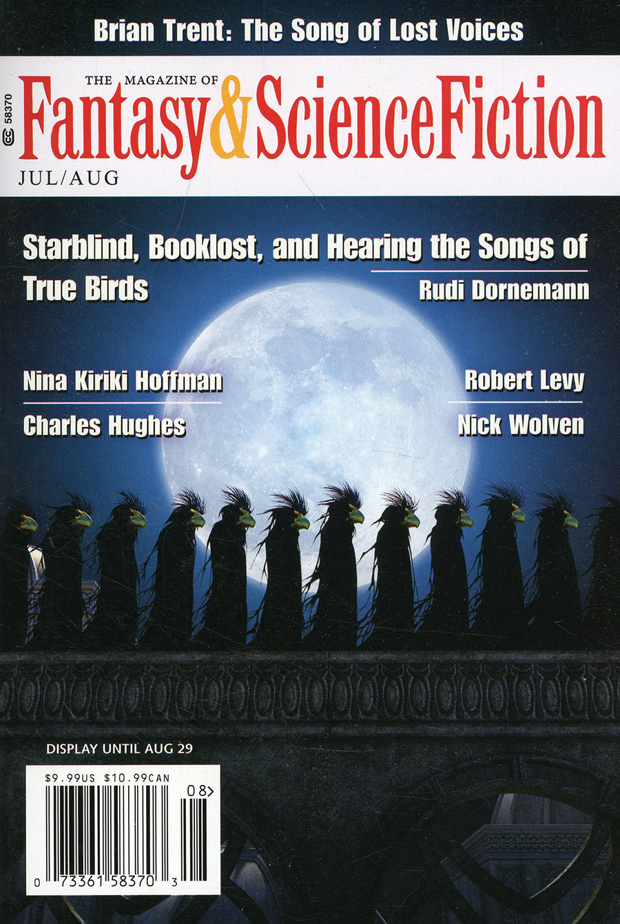 Fantasy & Science Fiction Digest Vol 142 #7 & #8 July / August 2022