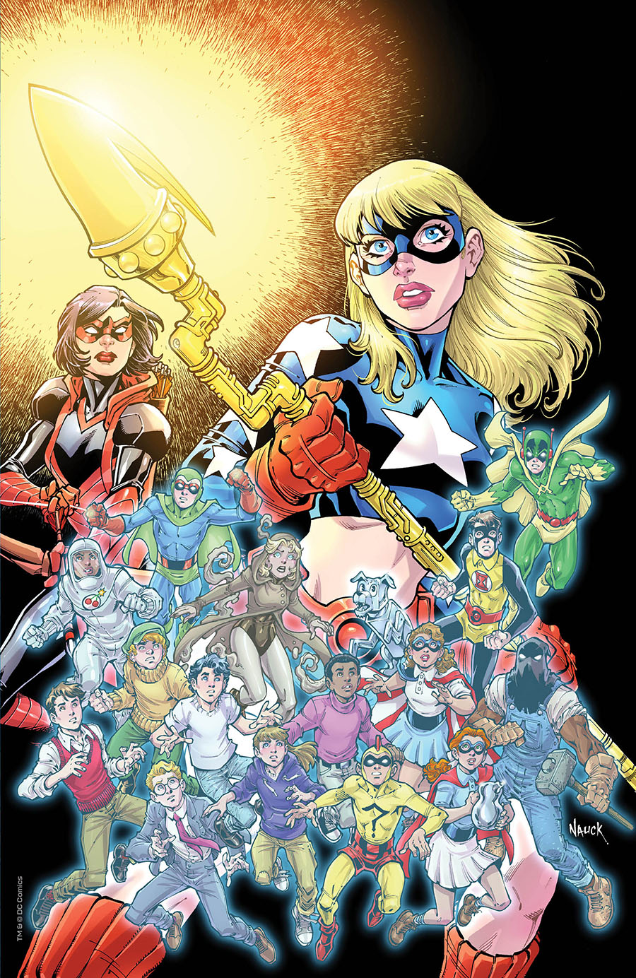 Stargirl The Lost Children #1 Cover D Incentive Todd Nauck Foil Card Stock Variant Cover