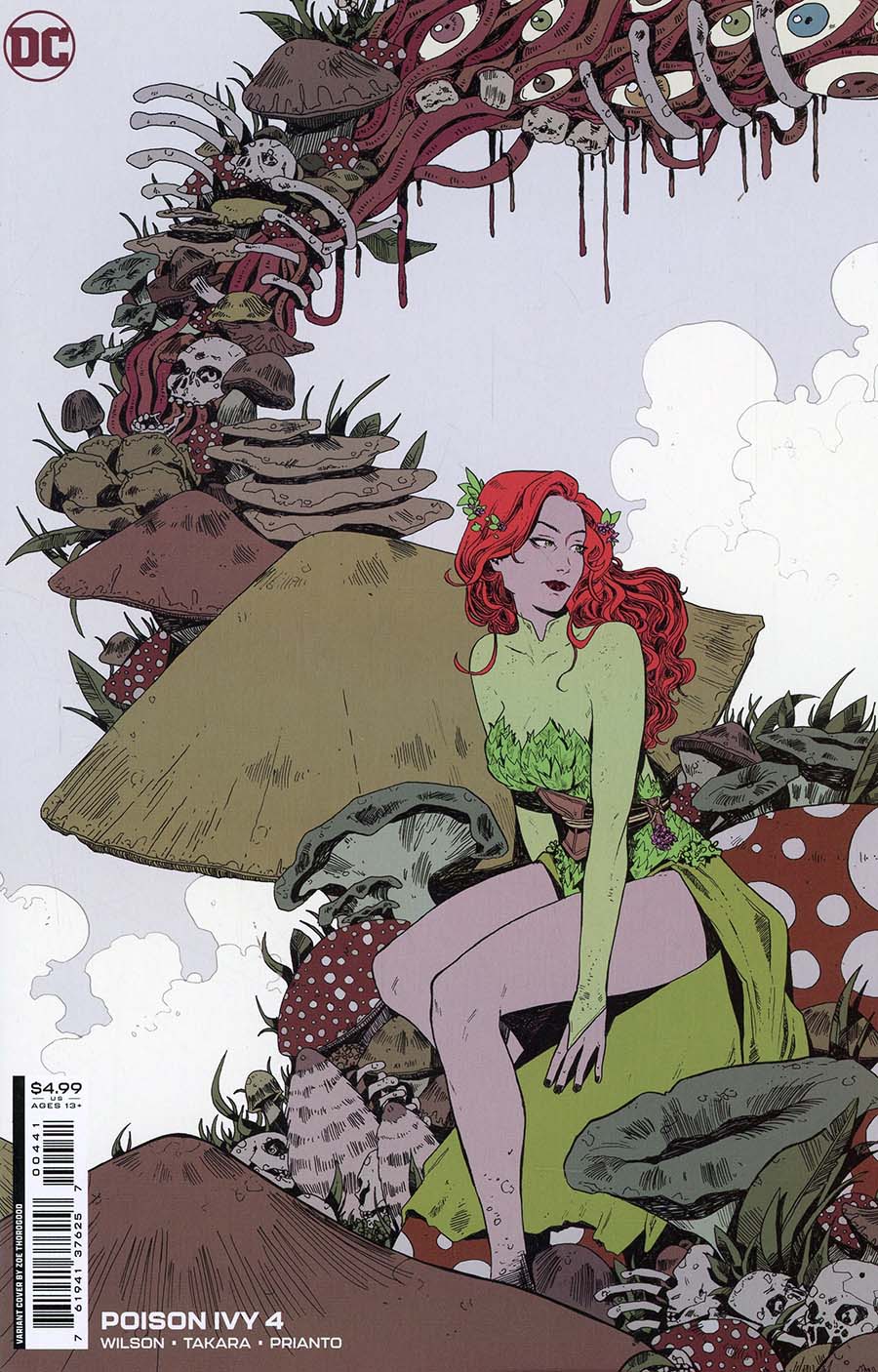 Poison Ivy #4 Cover C Variant Zoe Thorogood Card Stock Cover