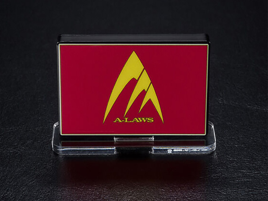 Gundam 00 A-Laws Symbol Logo Stand