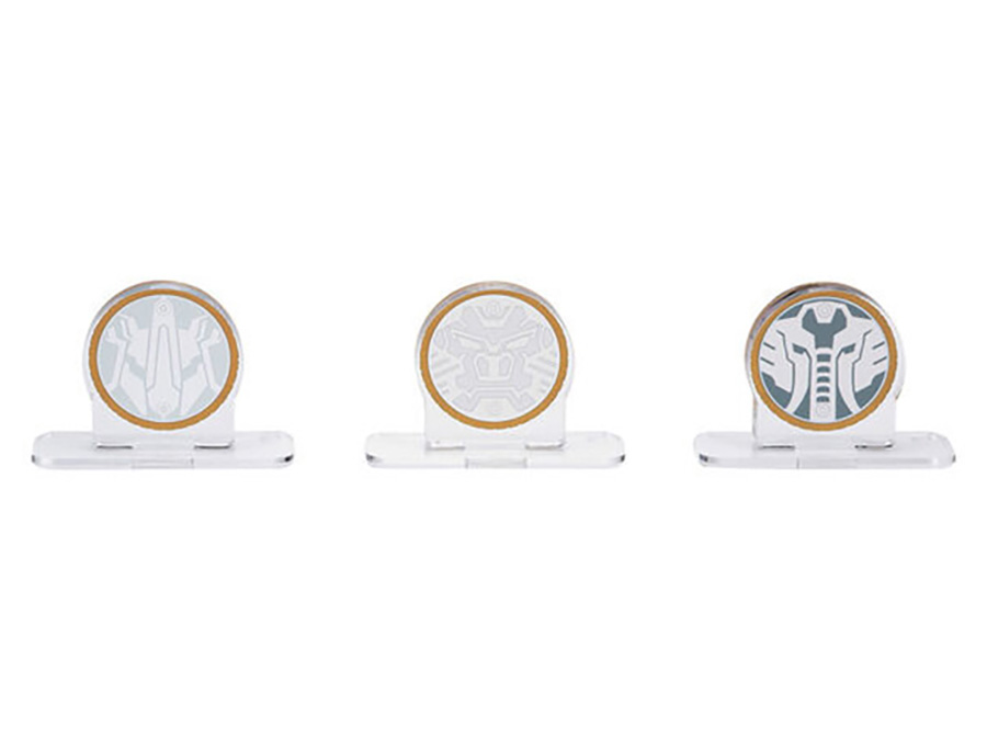 Kamen Rider OOO Sagozo Core Medal Logo Stand