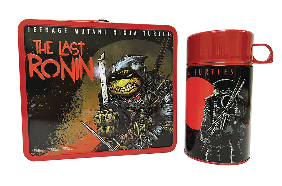 Tin Titans Teenage Mutant Ninja Turtles The Last Ronin Previews Exclusive Lunchbox & Beverage Container