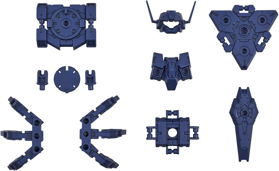 30 Minutes Missions Options 1/144 Kit - Box Of 12 Units - #OP-23 Option Armor For Commander (Rabiot Exclusive / Navy)