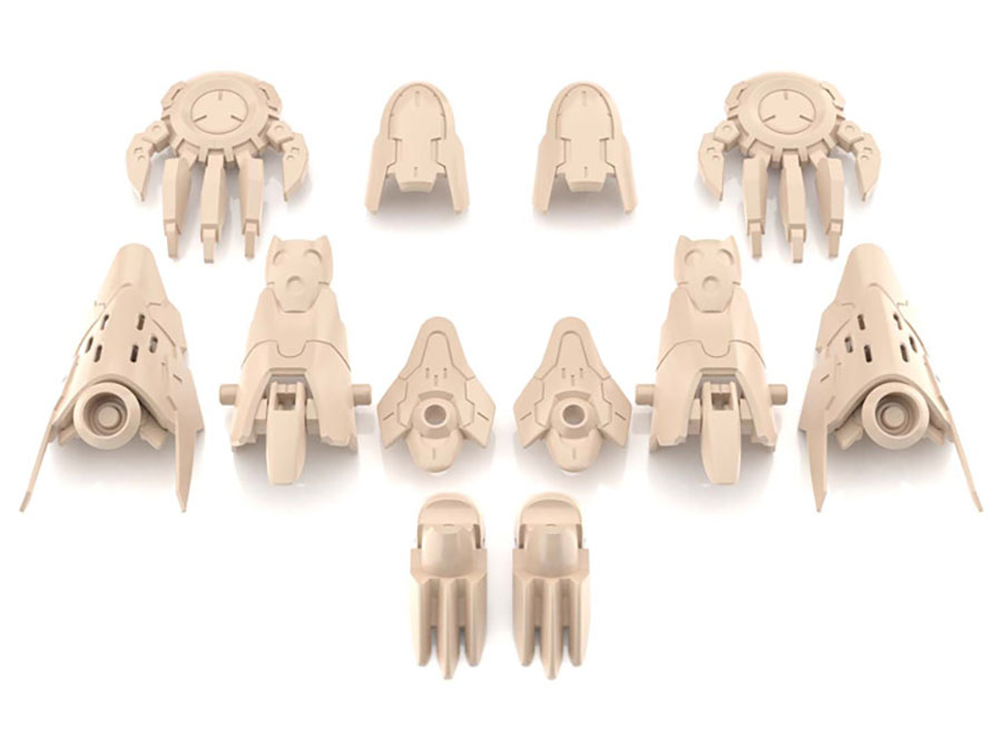30 Minutes Sisters Option Kit - Box Of 20 Units - #OP-05 Option Parts Set 5 (Heavy Armor)