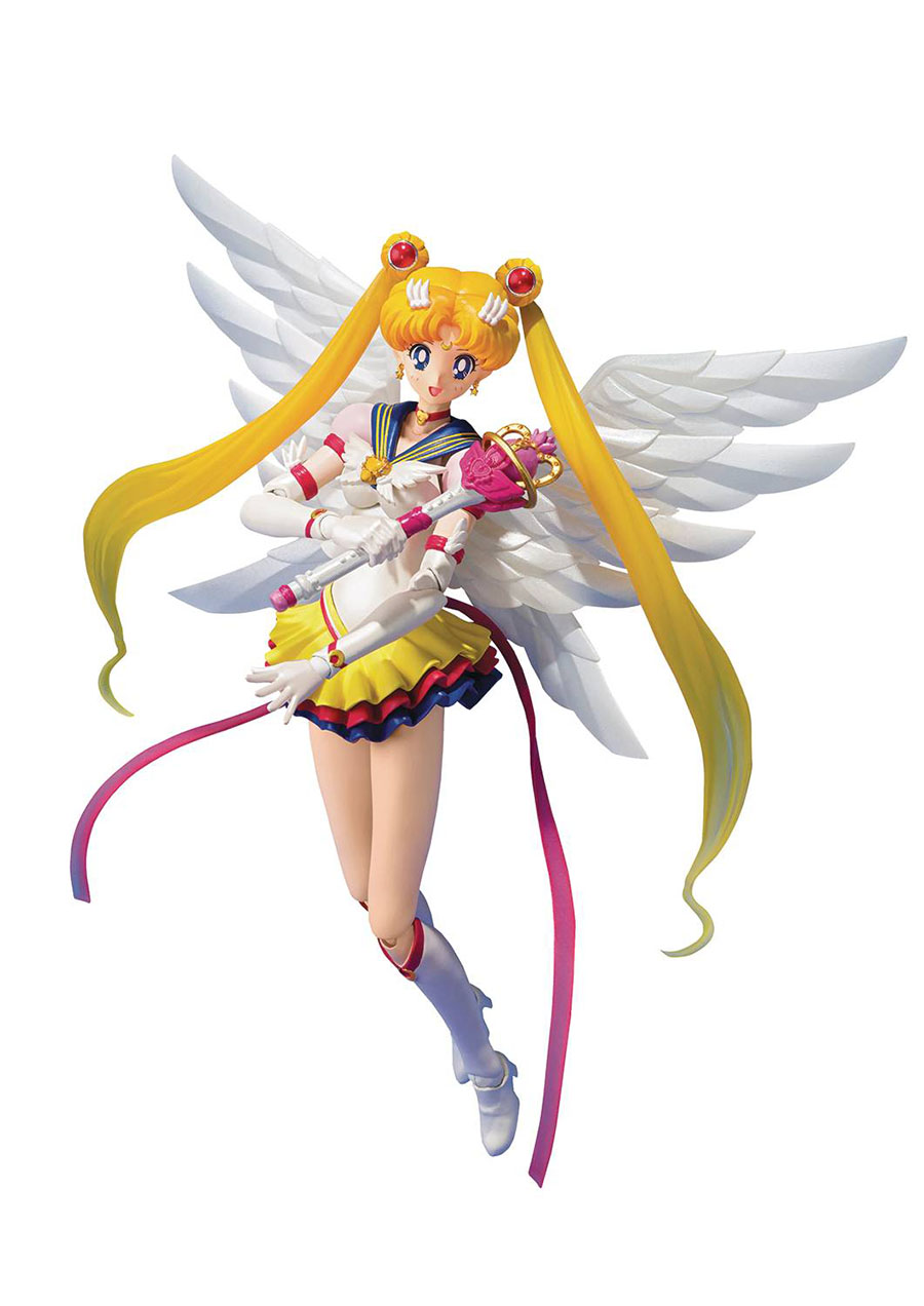 Pretty Guardian Sailor Moon Sailor Stars S.H.Figuarts - Eternal Sailor Moon Action Figure
