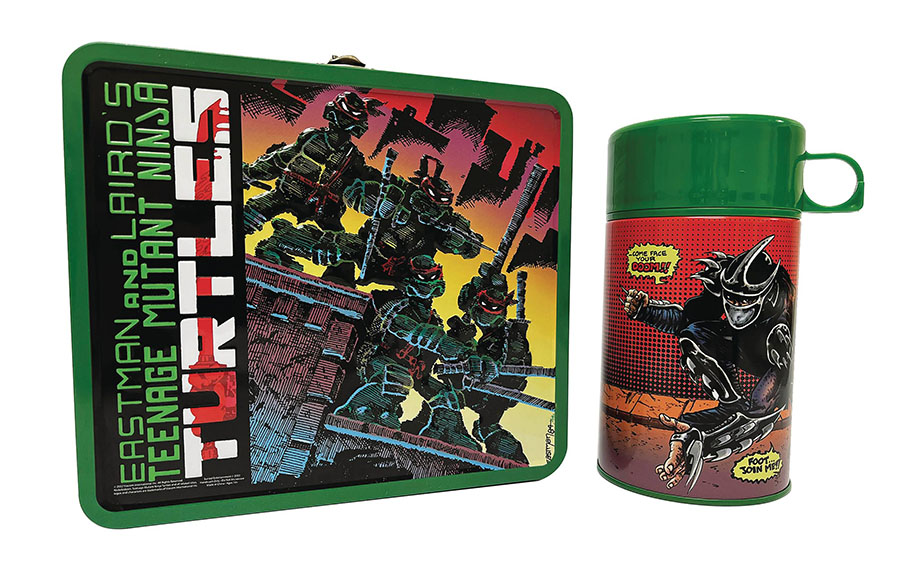 Tin Titans Teenage Mutant Ninja Turtles Classic Comic #1 Previews Exclusive Lunchbox & Beverage Container