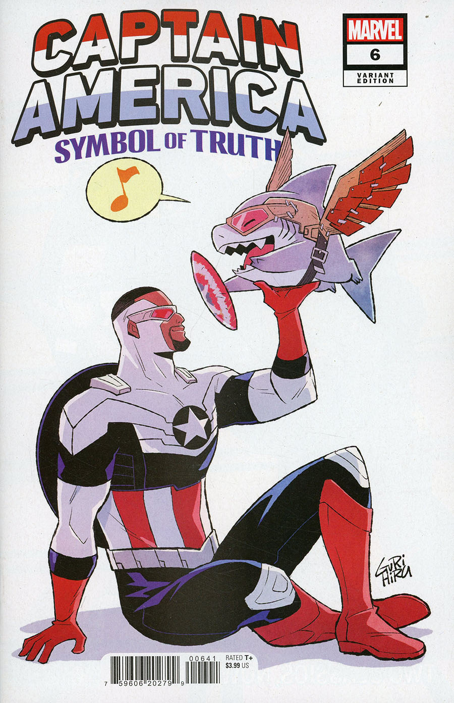 Captain America Symbol Of Truth #6 Cover D Variant Gurihiru Jeff The Landshark Cover
