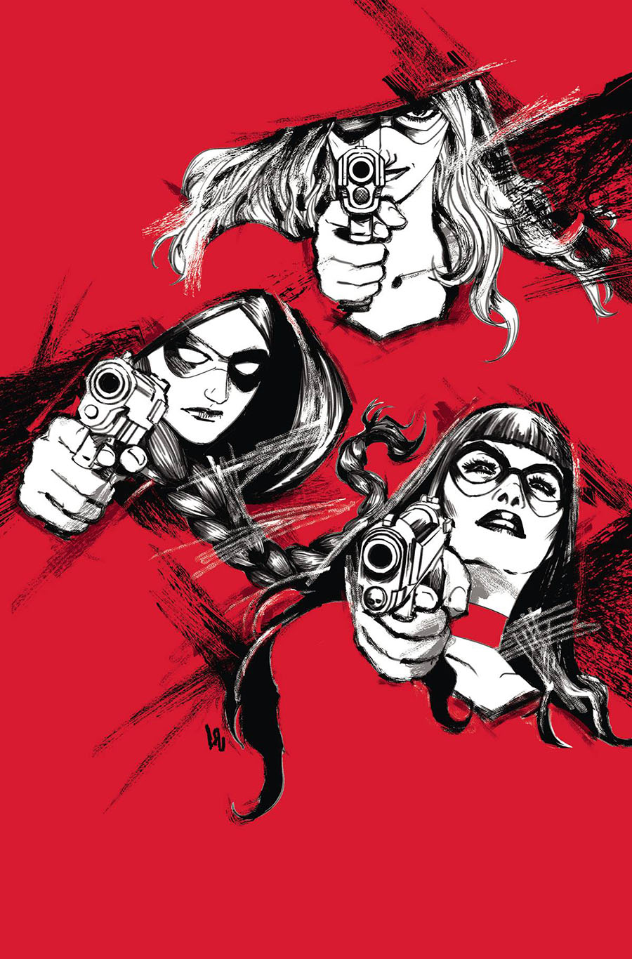Scarlet Sisters #1 (One Shot) Cover I Incentive Jonathan Lau Virgin Cover