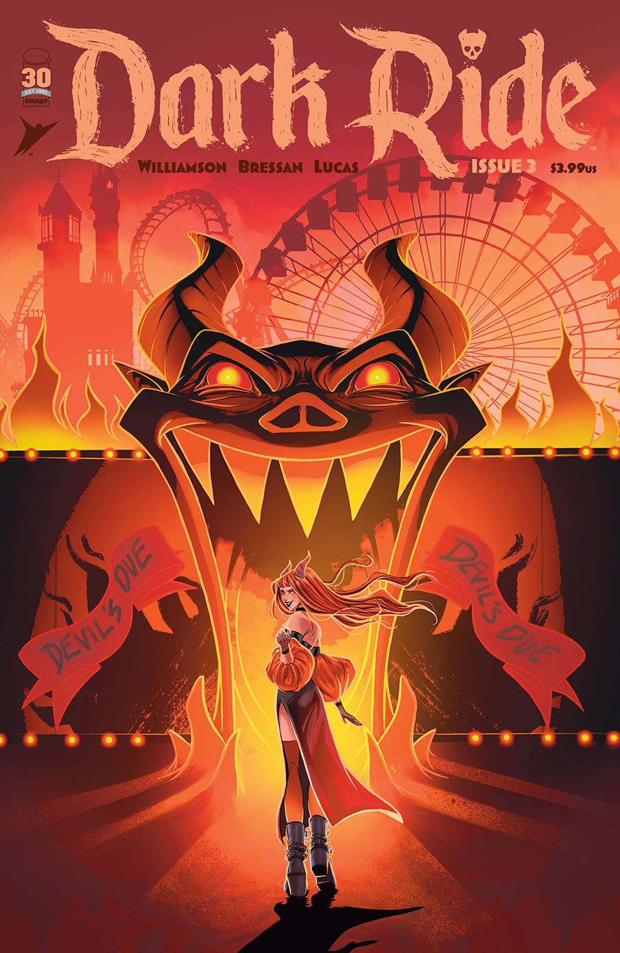 Dark Ride #3 Cover C Variant Sweeney Boo Cover