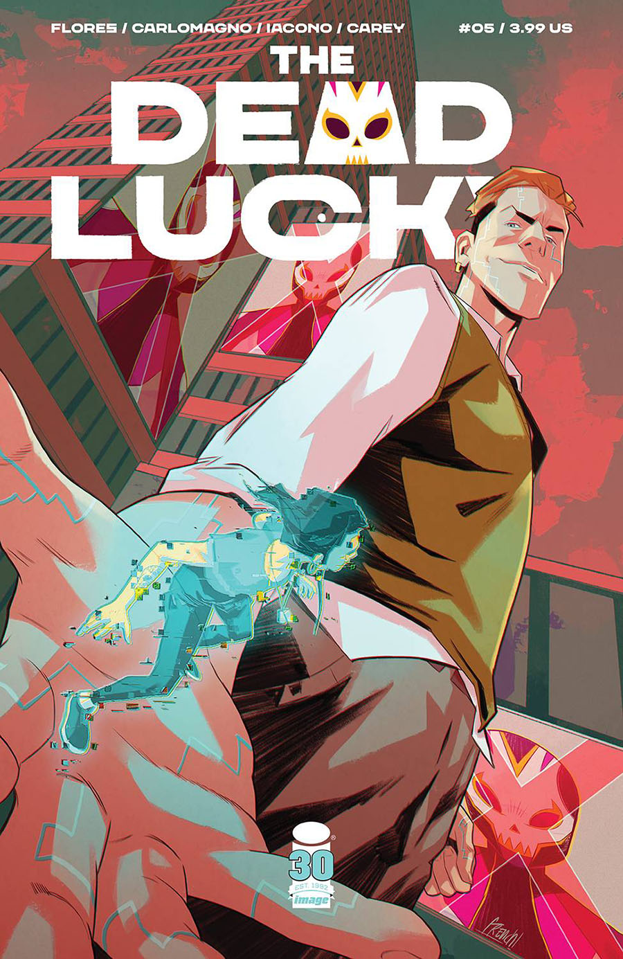 Dead Lucky #5 Cover A Regular French Carlomagno Cover