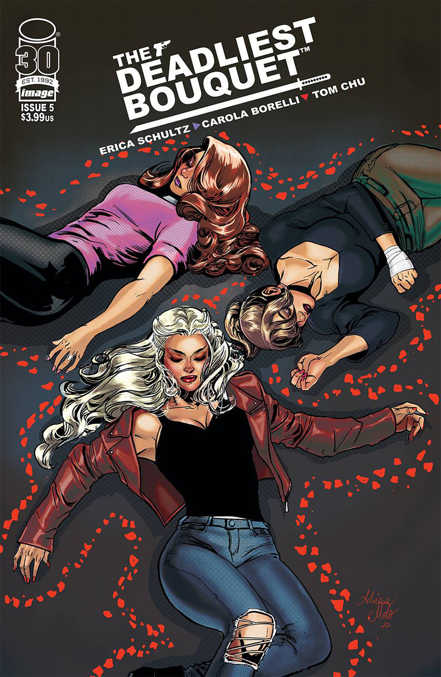 Deadliest Bouquet #5 Cover A Regular Adriana Melo & Cris Peter Cover