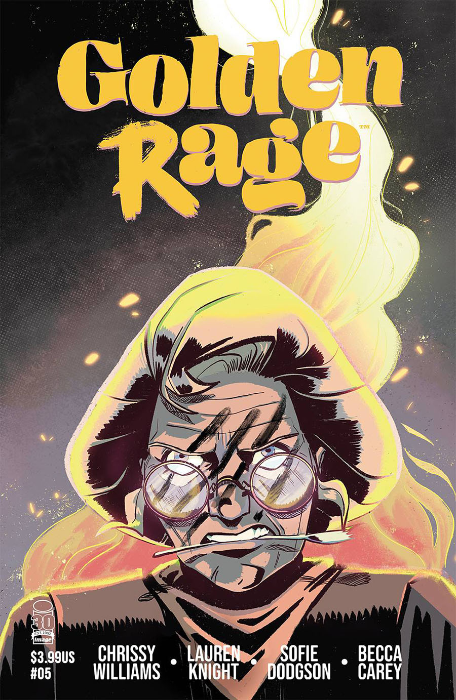 Golden Rage #5 Cover A Regular Lauren Knight Cover