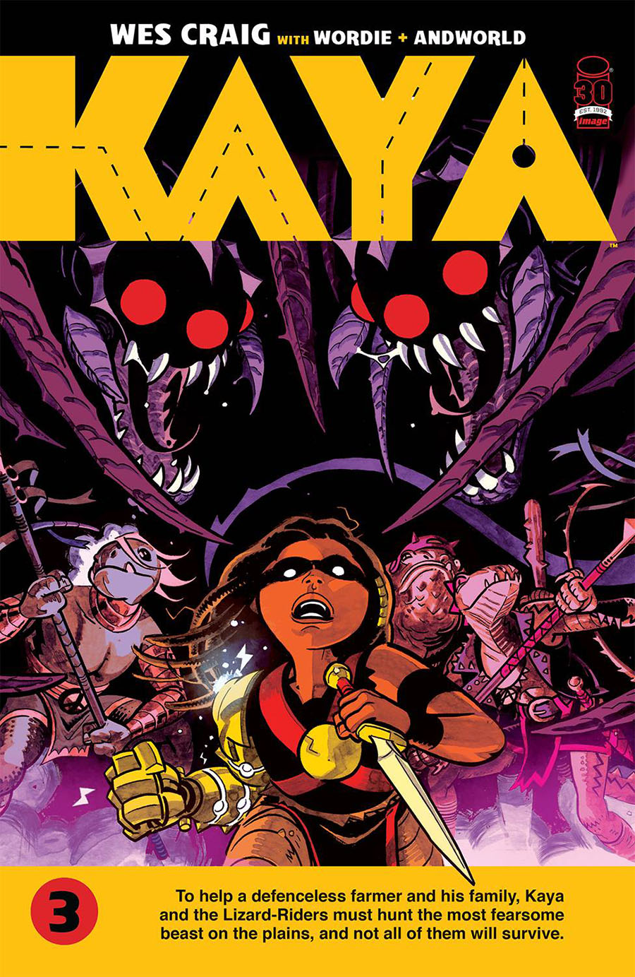 Kaya #3 Cover A Regular Wes Craig Cover