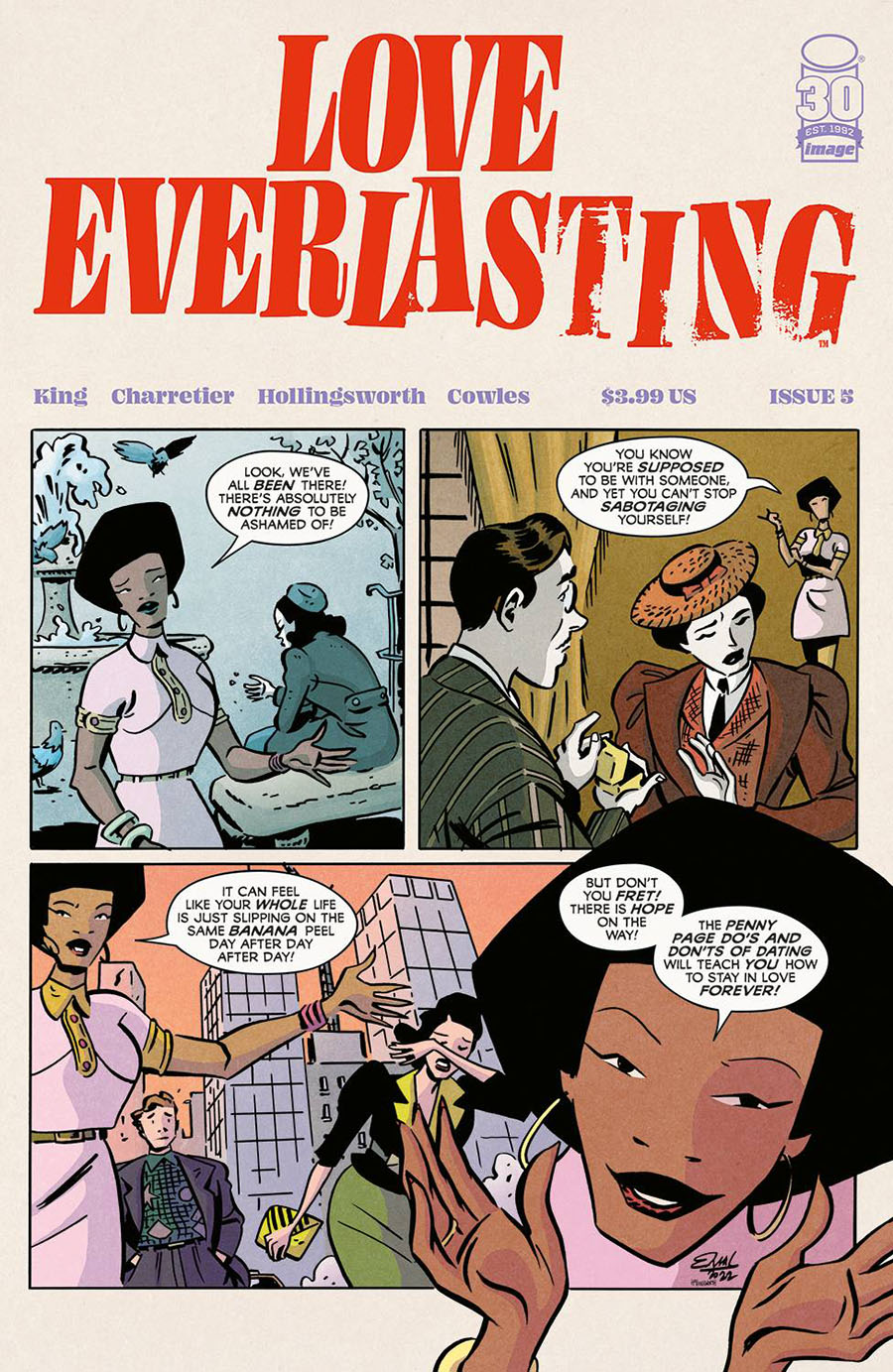 Love Everlasting #5 Cover A Regular Elsa Charretier Cover