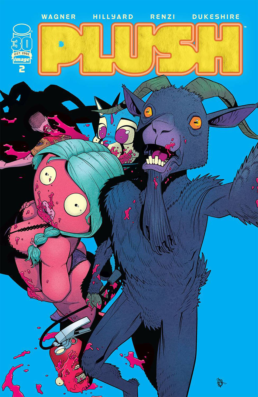 Plush #2 Cover A Regular Daniel Hillyard & Rico Renzi Cover