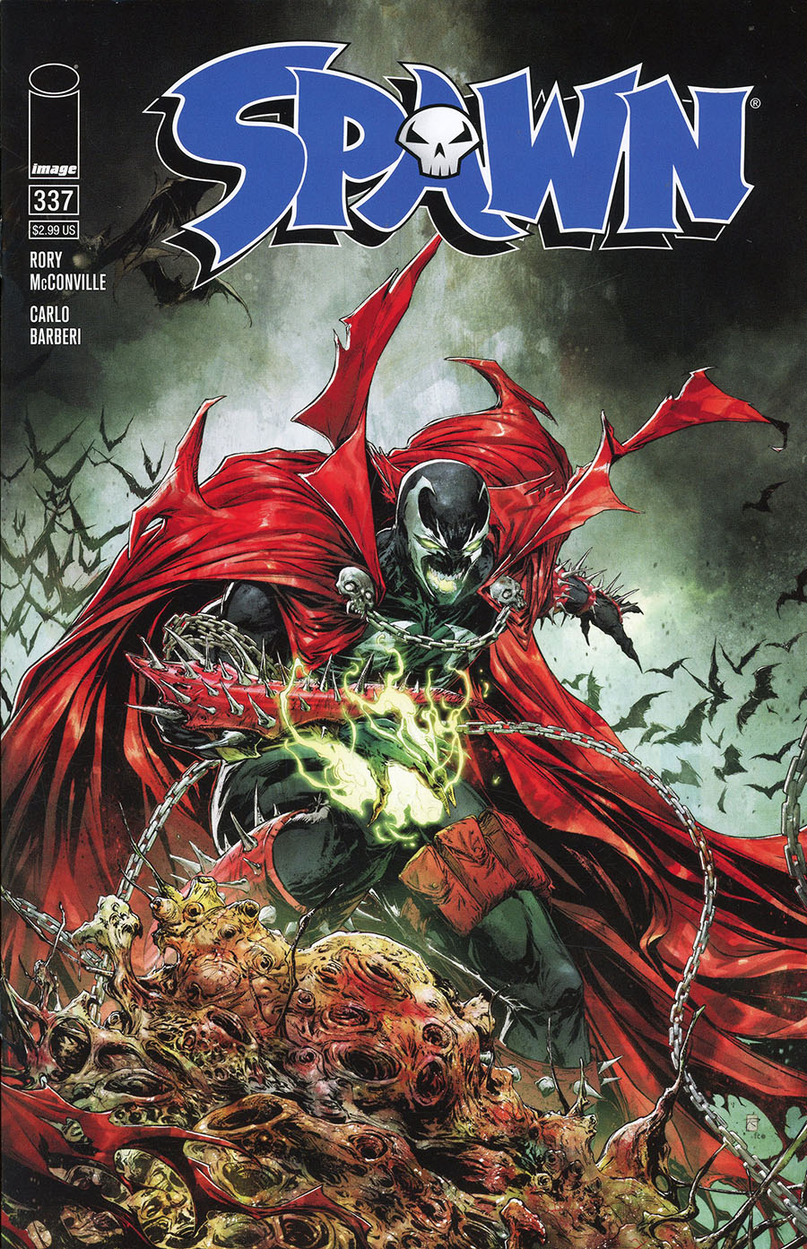 Spawn #337 Cover A Regular Raymond Gay Cover