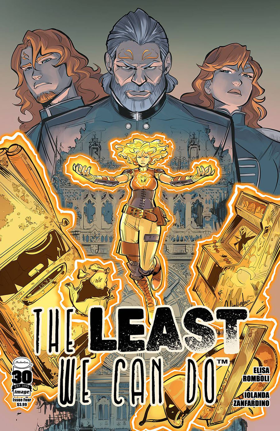 The Least We Can Do #4 Cover A Regular Elisa Romboli Cover