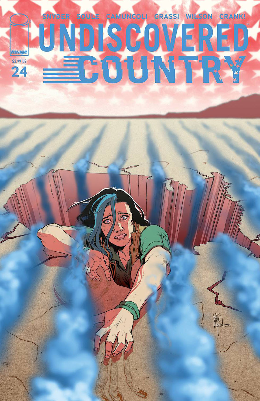 Undiscovered Country #24 Cover B Variant Elena Casagrande Cover