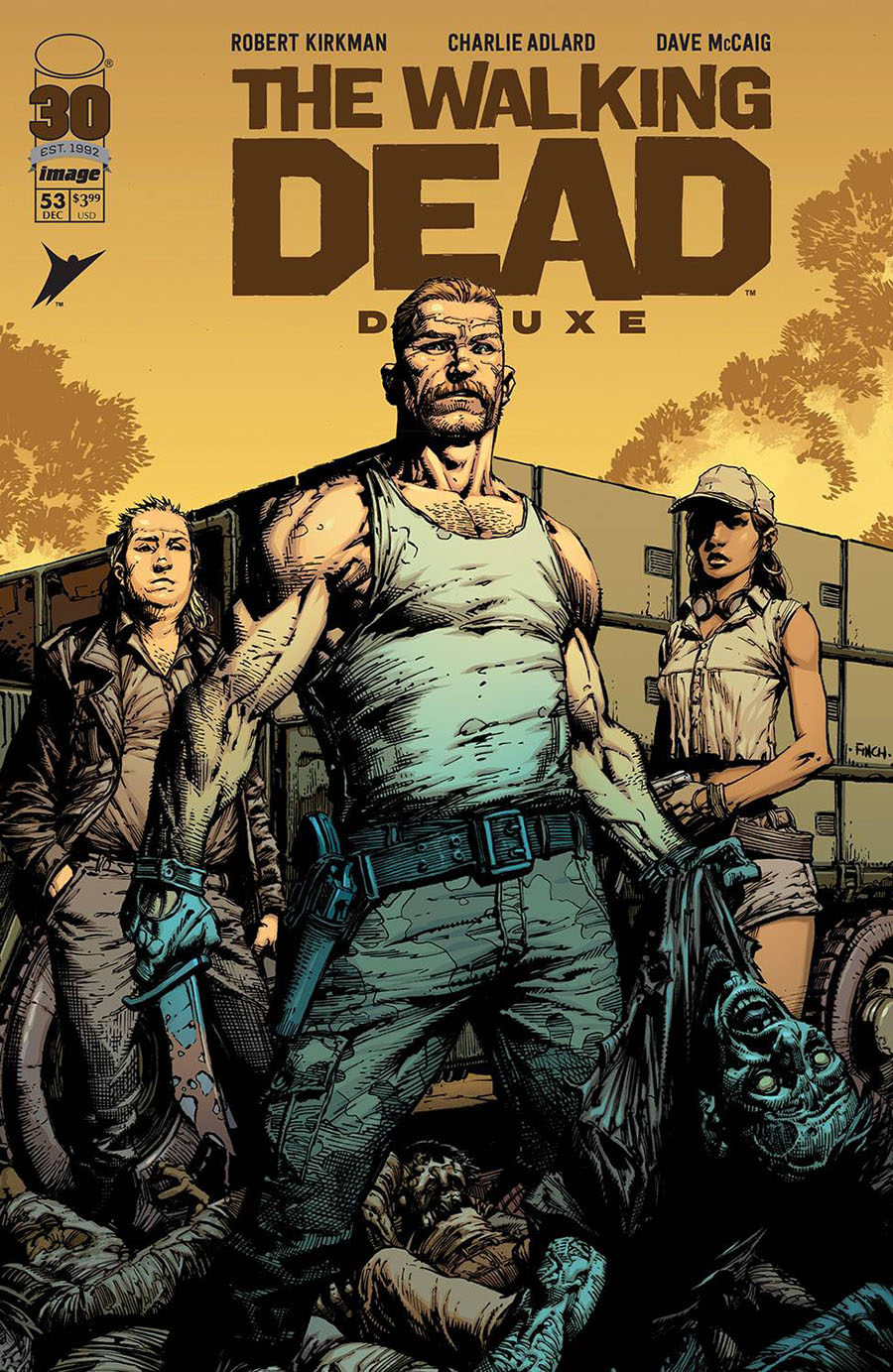 Walking Dead Deluxe #53 Cover A Regular David Finch & Dave McCaig Cover