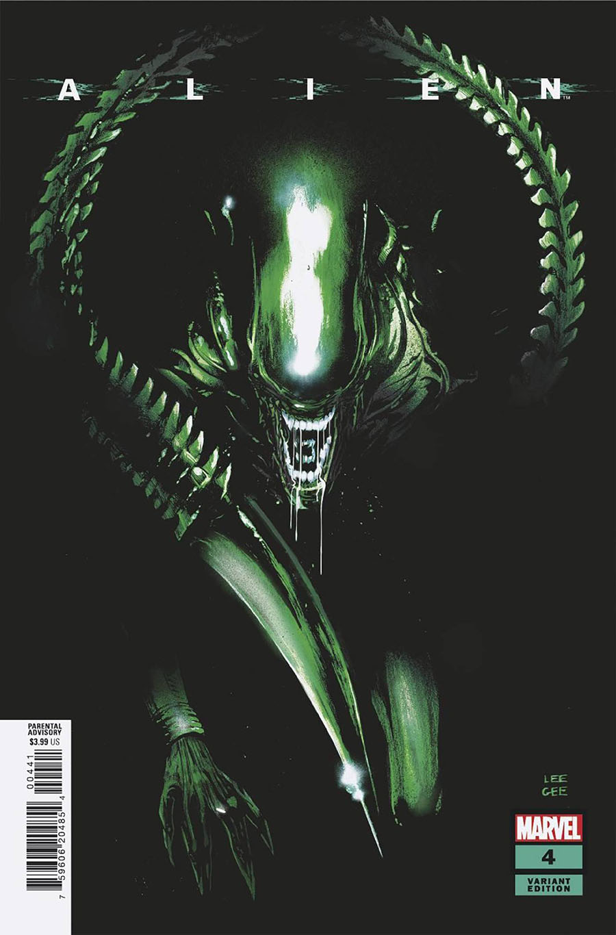 Alien Vol 2 #4 Cover C Variant Lee Garbett Cover