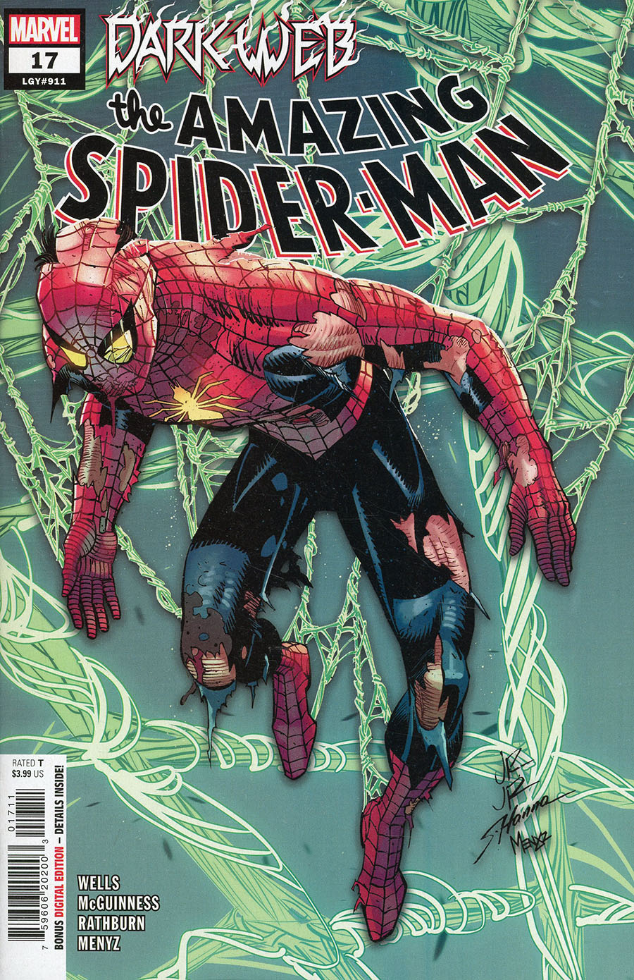 Gibi HQ Marvel The Amazing Spider Man #666 - Midtown Comics Variant, 2011.